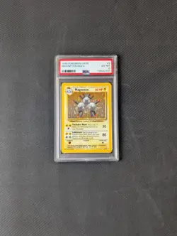 Pokemon TCG Magneton Base Set 9/102 Holo Unlimited Holo PSA 6 - Image 1