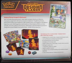 Factory Sealed Pokemon Scarlet & Violet Obsidian Flames ETB *Trusted Seller* - Image 2