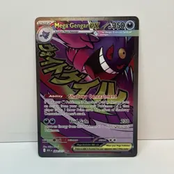 Pokemon Mega Gengar EX Full Art Holo Double Rare 269/217 Taiga Kasai 350 HP 230 - Image 1