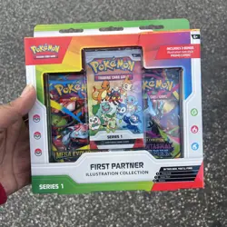 Pokemon TCG First Partner Illustration Collection Series 1 Box Brand New Sealed - Image 1