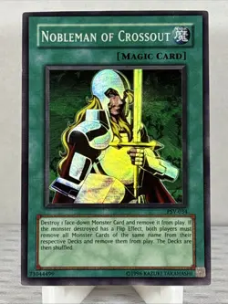 Yugioh: Nobleman Of Crossout - PSV-034 - Super Rare - Unlimited - VLP - Image 1