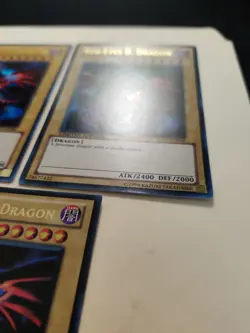 3x Red-Eyes B. Dragon LC01-EN006 Ultra Rare Limited Edition VLP - Image 3