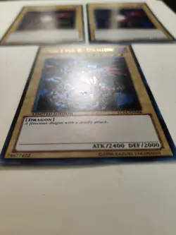 3x Red-Eyes B. Dragon LC01-EN006 Ultra Rare Limited Edition VLP - Image 4