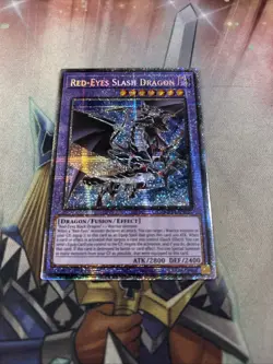Yugioh! TCG - Red-Eyes Slash Dragon - MP25-EN031 - Starlight Rare - NM/M - Image 1