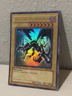 Yu-Gi-Oh! Konami Red-Eyes B. Dragon Ultra Rare SDJ-001 1st Edition Holo English - Image 2