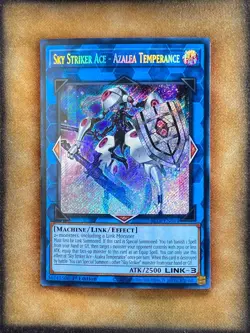 Yugioh Sky Striker Ace - Azalea Temperance BLTR-EN044 Secret Rare 1st Ed NM - Image 1