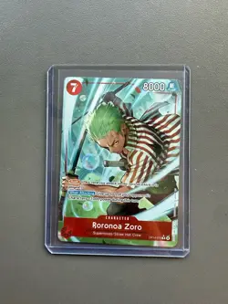 Roronoa Zoro OP14-015 Alt Art Rare One Piece TCG English - Image 1