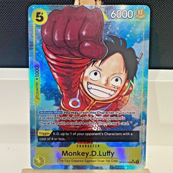 Monkey D.Luffy OP07-109 Alt Art Parallel - NEAR MINT - Image 1