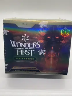 WONDERS OF THE FIRST SEALED SERIALIZED ADVANTAGE BOOSTER BOUNDLESS 75/99 - Image 1