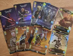 Legends Of The Force - Prestige Tier 2 Lot - 10 Cards! - Anakin, Leia & More - Image 1
