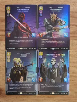 Legends Of The Force - Prestige Tier 2 Lot - 10 Cards! - Anakin, Leia & More - Image 2