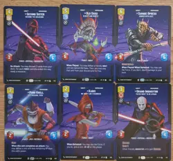 Legends Of The Force - Prestige Tier 1 Lot - 22 Cards! - Luke, Shin, Mace & More - Image 2