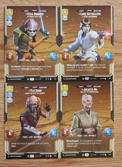 Legends Of The Force - Prestige Tier 1 Lot - 22 Cards! - Luke, Shin, Mace & More - Image 3