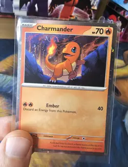 HD🌀Swirl Pokemon 151 Promo Card Set Charmander, Bulbasaur & Squirtle - Image 2