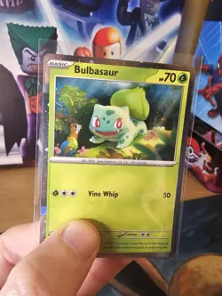 HD🌀Swirl Pokemon 151 Promo Card Set Charmander, Bulbasaur & Squirtle - Image 5