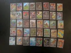 Lot of 90 Japanese Pokemon AR Cards, Art Rare, SV Era, NM-Mint - Image 1