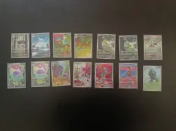 Lot of 90 Japanese Pokemon AR Cards, Art Rare, SV Era, NM-Mint - Image 2