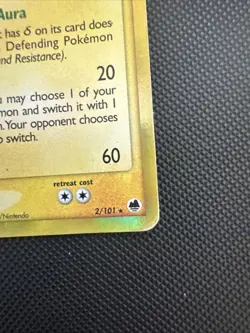 Pokemon Feraligatr (Delta Species) 2/101 Dragon Frontiers Reverse Holo Card - Image 2