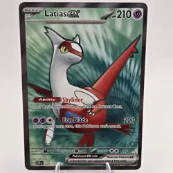Latias ex 220/191 Ultra Rare Full Art Pokemon TCG Surging Sparks Card NM - Image 1