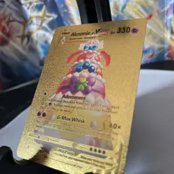Alcremie VMAX 023/073 HP330 - Gold Foil 🔥Fan Art 🔥Card - NM - Image 2