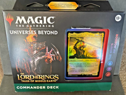 MTG The Hosts Mordor Commander Deck New/Sealed *See Photos/slightly damaged box* - Image 1