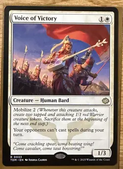 Voice of Victory Tarkir: Dragonstorm Regular - Image 1