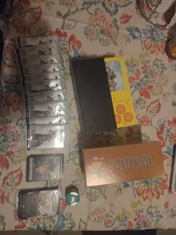 Magic The Gathering Final Fantasy Chocobo Bundle Box Track Lands Click Wheel - Image 1