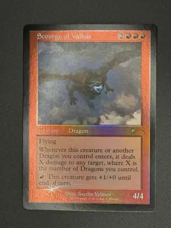 MTG Foil Scourge of Valkas Festival in a Box Atlanta Secret Lair Promo - Image 1