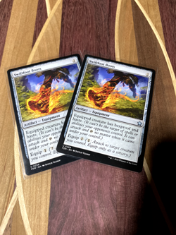 1x Magic: The Gathering Swiftfoot Boots - FDN 0258 - NM - Image 1