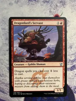 Dragonlord's Servant Dragons of Tarkir Regular - Image 1