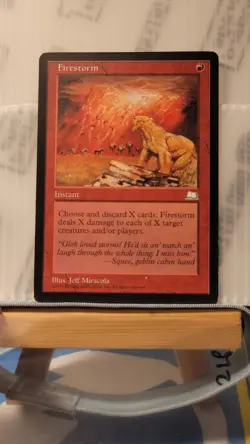 Mtg FIRESTORM LP Weatherlight Reserve List -Argo- - Image 3