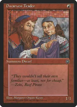 MTG Dwarven Trader ** Homelands ** English (NM) - Image 1