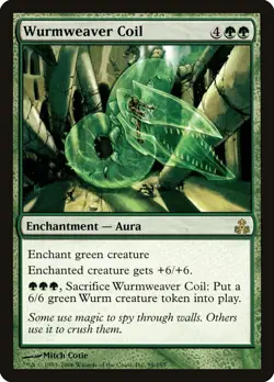 MTG Wurmweaver Coil ** Guildpact ** English (NM) - Image 1