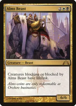MTG Alms Beast ** Gatecrash ** English (NM) - Image 1