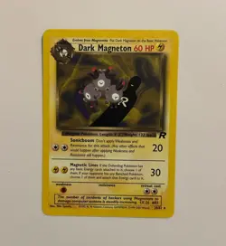 Pokemon Dark Magneton Team Rocket 28/82 Rare 60 HP English Unlimited - Image 1
