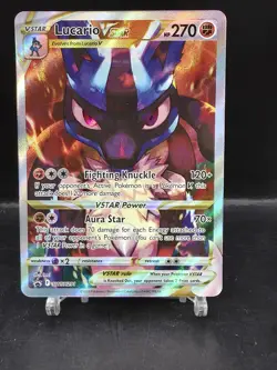 Pokemon TCG Lucario VSTAR SWSH291 Sword & Shield: Crown Zenith ETB - Image 1