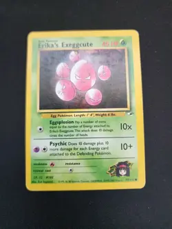 Pokemon Gym Heroes Common Card - Erika's Exeggcute 77/132 MP - Image 1