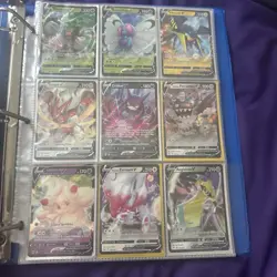 Pokemon TCG Binder Lot! VMAX, Full art, promos + More! - Image 4