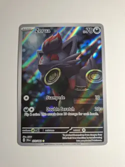 Pokemon - Zorua - 075/064 - Shrouded Fable - Illustration Rare - NM - Image 3