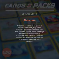 Carte Pokemon Alakazam 1/102 Holo Set de base Edition 1 PSA 9 ✨ - Image 4