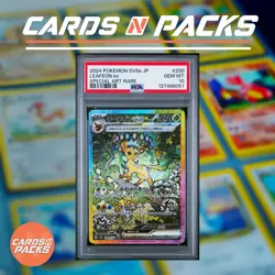 Carte Pokemon Leafeon ex 200/187 Japanese Terastal Fest ex PSA 10 GEM MINT 🔥 - Image 1