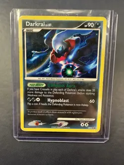 2009 Pokemon Diamond & Pearl Black Star Promo DP52 Darkrai Holo - Image 3