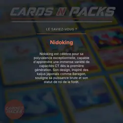 Carte Pokemon Nidoking 11/102 Holo Set de base Edition 1 PSA 9 ✨ - Image 4