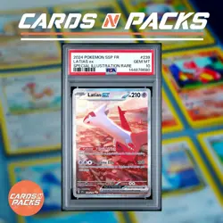 Carte Pokemon Latias ex 239/191 Holo Etincelles Deferlantes PSA 10 GEM MINT 🔥 - Image 1