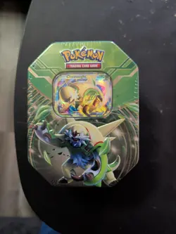 Pokemon 2014 XY Kalos Powers Tin Chesnaught EX Factory Sealed - Image 1