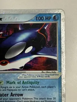 Pokemon TCG Kyogre ex 94/101 Hidden Legends Holo Silver Border - Image 3