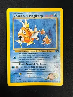Giovanni's Magikarp - 73/132 - Common - Unlimited Edition (LP) Pokemon - Image 1