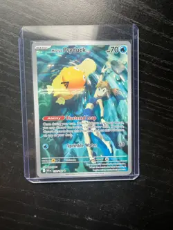 Pokemon TCG #193/182 Misty’s Psyduck Illustration Rare Sv10: Destined Rivals NM - Image 1