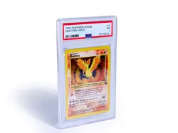 POKEMON * PSA 7 * MOLTRES - HOLO - RARE GRADED 1999 WIZARDS NM #12 12/62 - Image 2