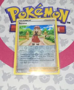 Pokemon Sword & Shield Silver Tempest | 164/195 Serena | Reverse Holo - Image 1